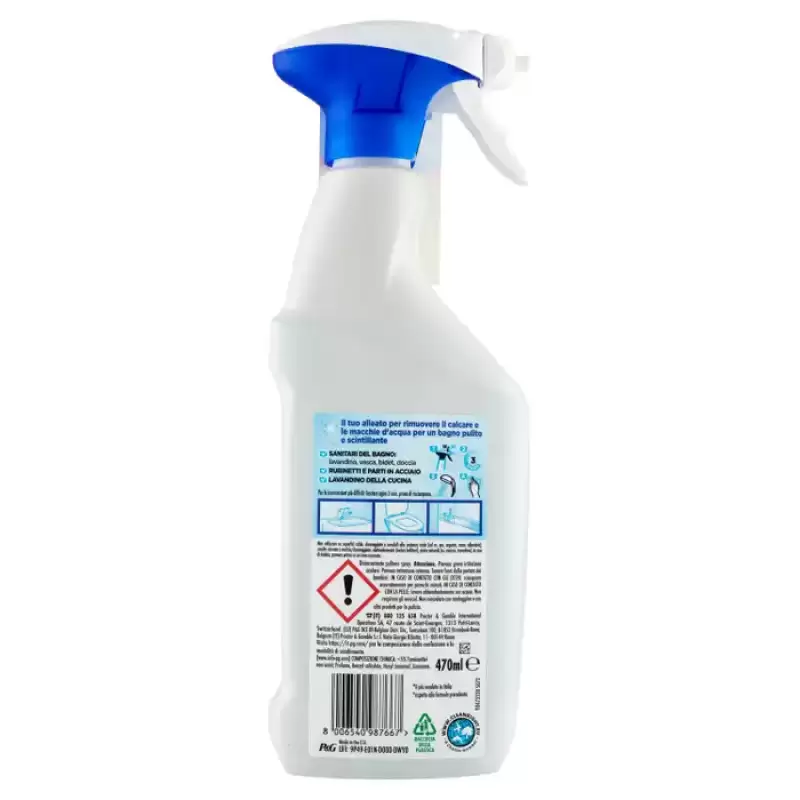Viakal Detergent Anticalcar Classic Spray Baie si Bucatarie 470 ml Bax 10 buc.